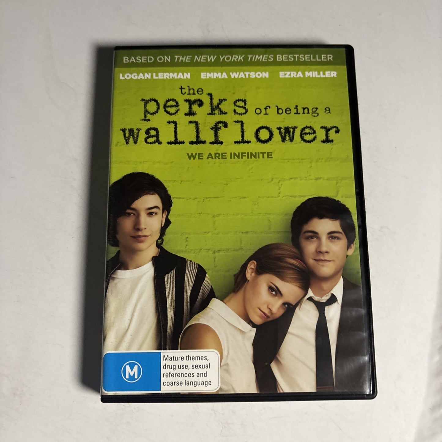 The Perks Of Being A Wallflower (DVD, 2012) Emma Watson, Logan Lerman Region 4