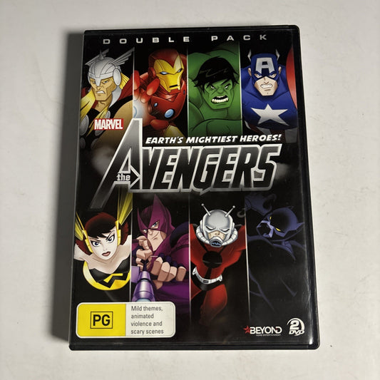 The Avengers : Earth's Mightiest Heroes | Double Pack (DVD, 2015) Region 4