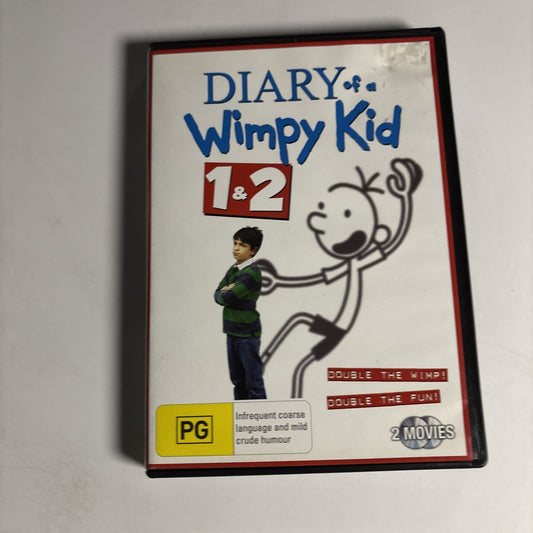 Diary of a Wimpy Kid / Diary of a Wimpy Kid 2 (DVD, 2011) Region 4