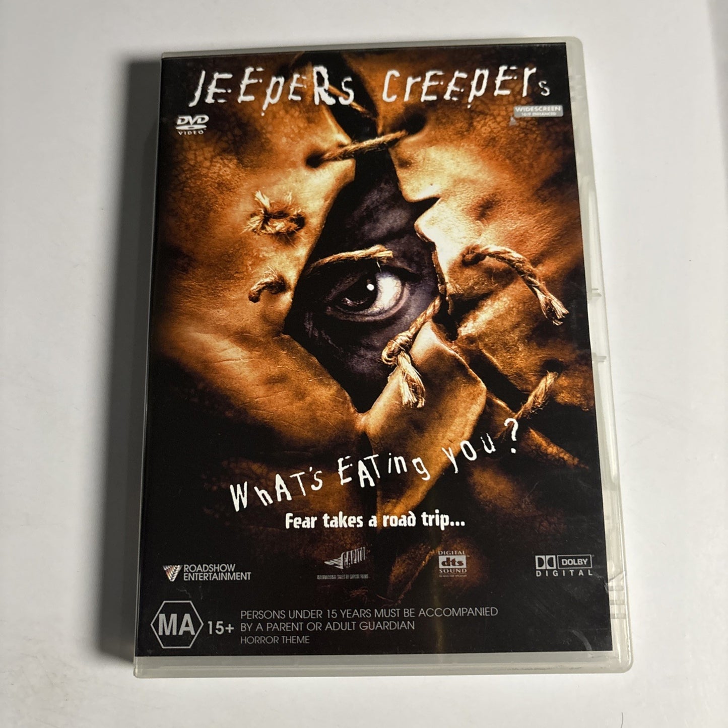 Jeepers Creepers (DVD, 2001) Region 4