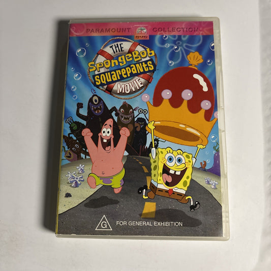 SpongeBob SquarePants The Movie (DVD, 2004) Animation Region 4
