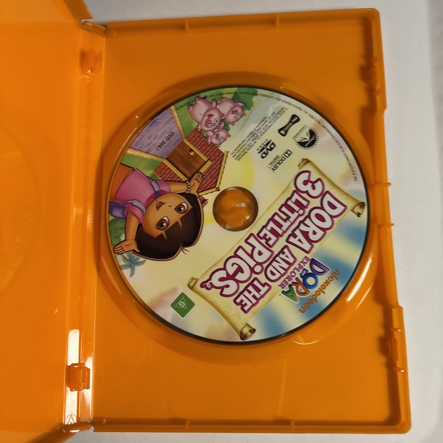 Dora The Explorer And The 3 Little Pigs (DVD, 2014) Animation Region 4