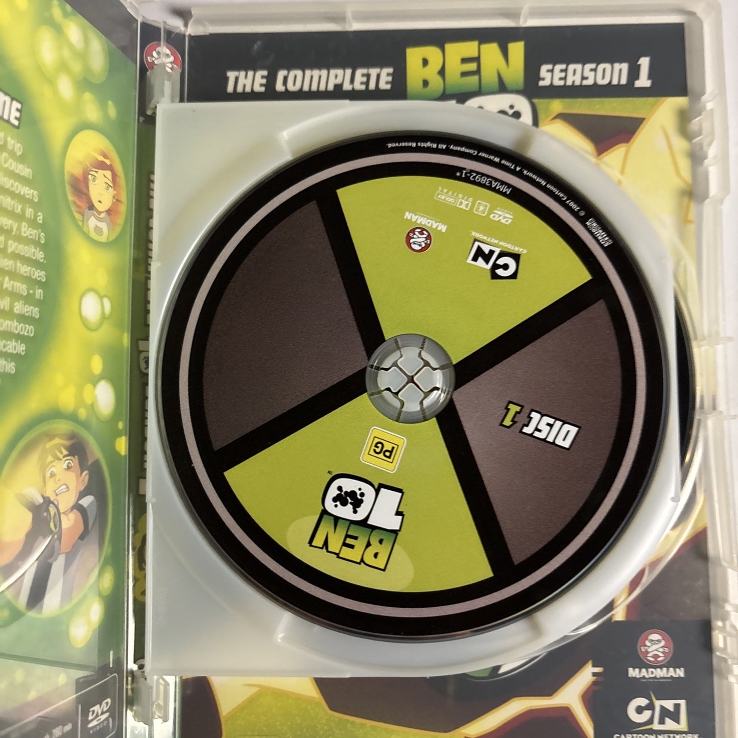Ben 10 : Season 1 (DVD, 2005) Animation Region 4