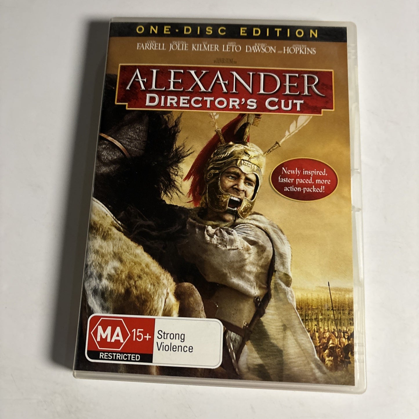 Alexander : Director's Cut (DVD, 2004) Colin Farrell, Angelina Jolie Region 4