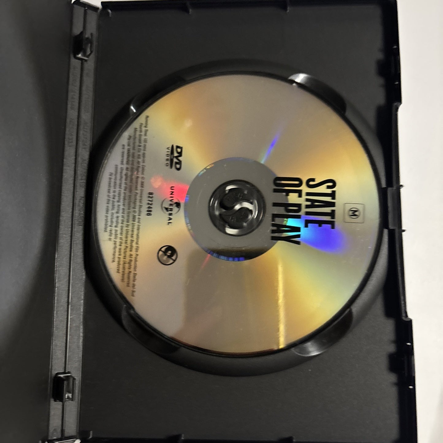 State Of Play (DVD, 2009) Russell Crowe, Ben Affleck Region 4 &2