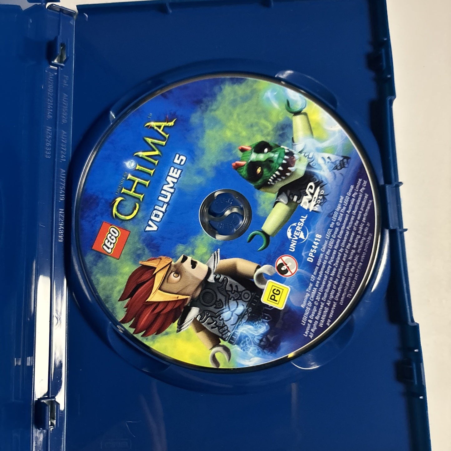 LEGO Legends of Chima : Vol 5 (DVD, 2013) Region 4 &2