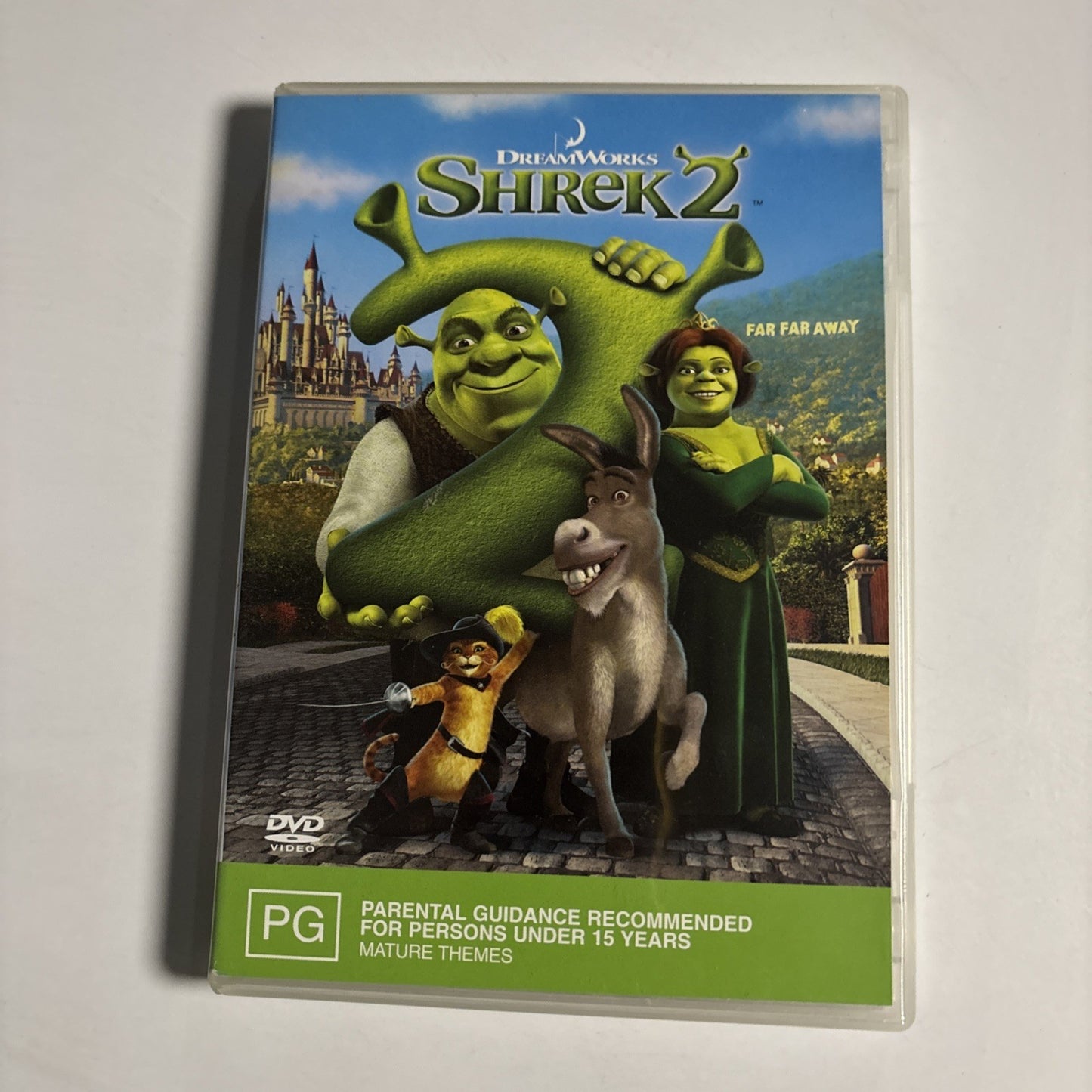 Shrek 2 (DVD, 2007) Dreamworks Animated Film Region 4 &2