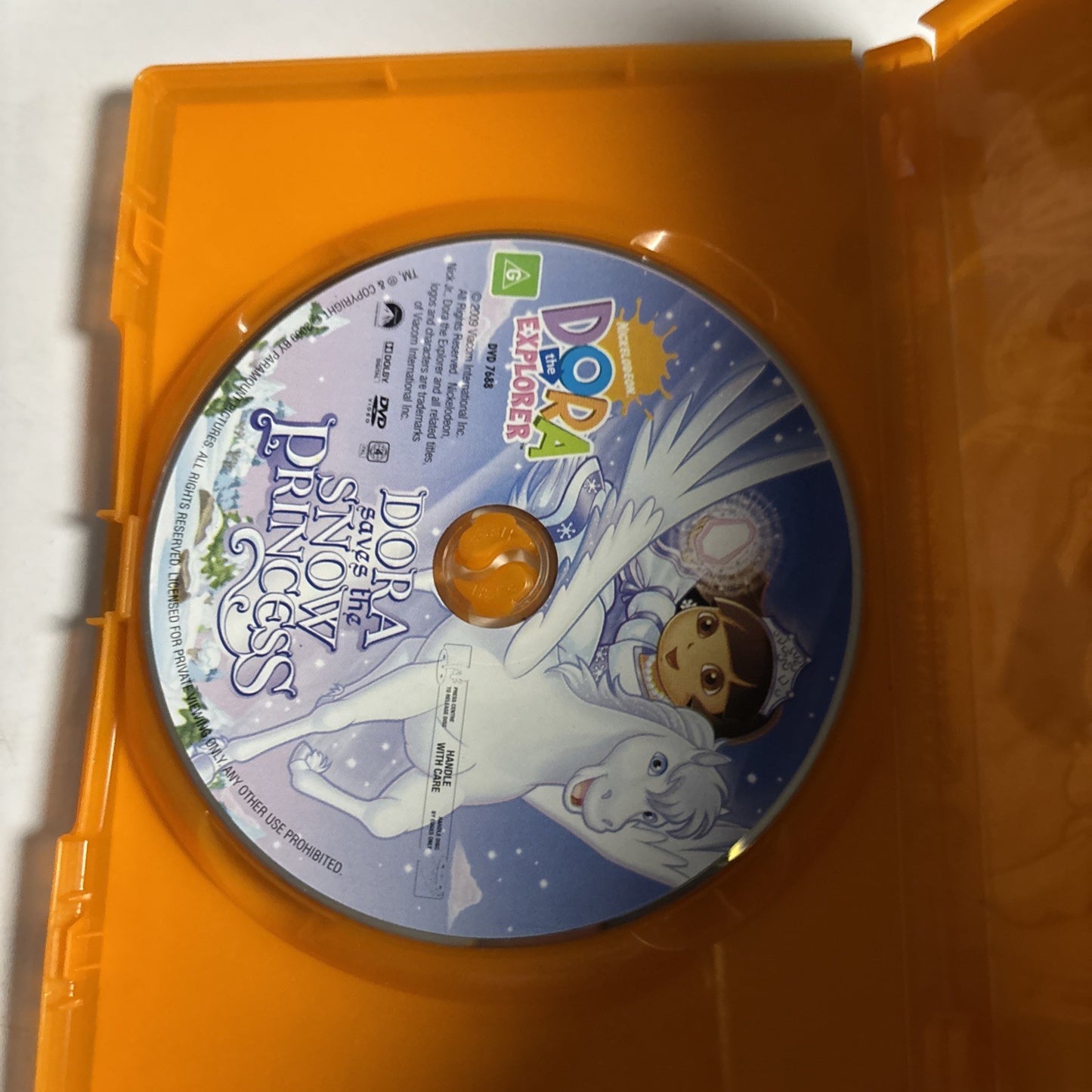 Dora The Explorer Dora Saves The Snow Princess (DVD, 2008) Region 4