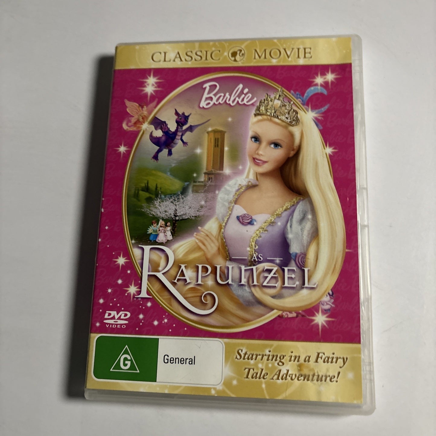 Barbie In Rapunzel (DVD, 2001) Animation Region 4 &2