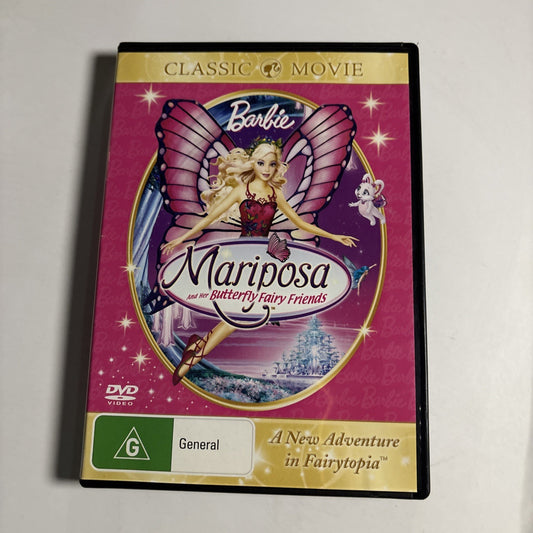 Barbie Mariposa (DVD, 2008) Animation Region 4 &2