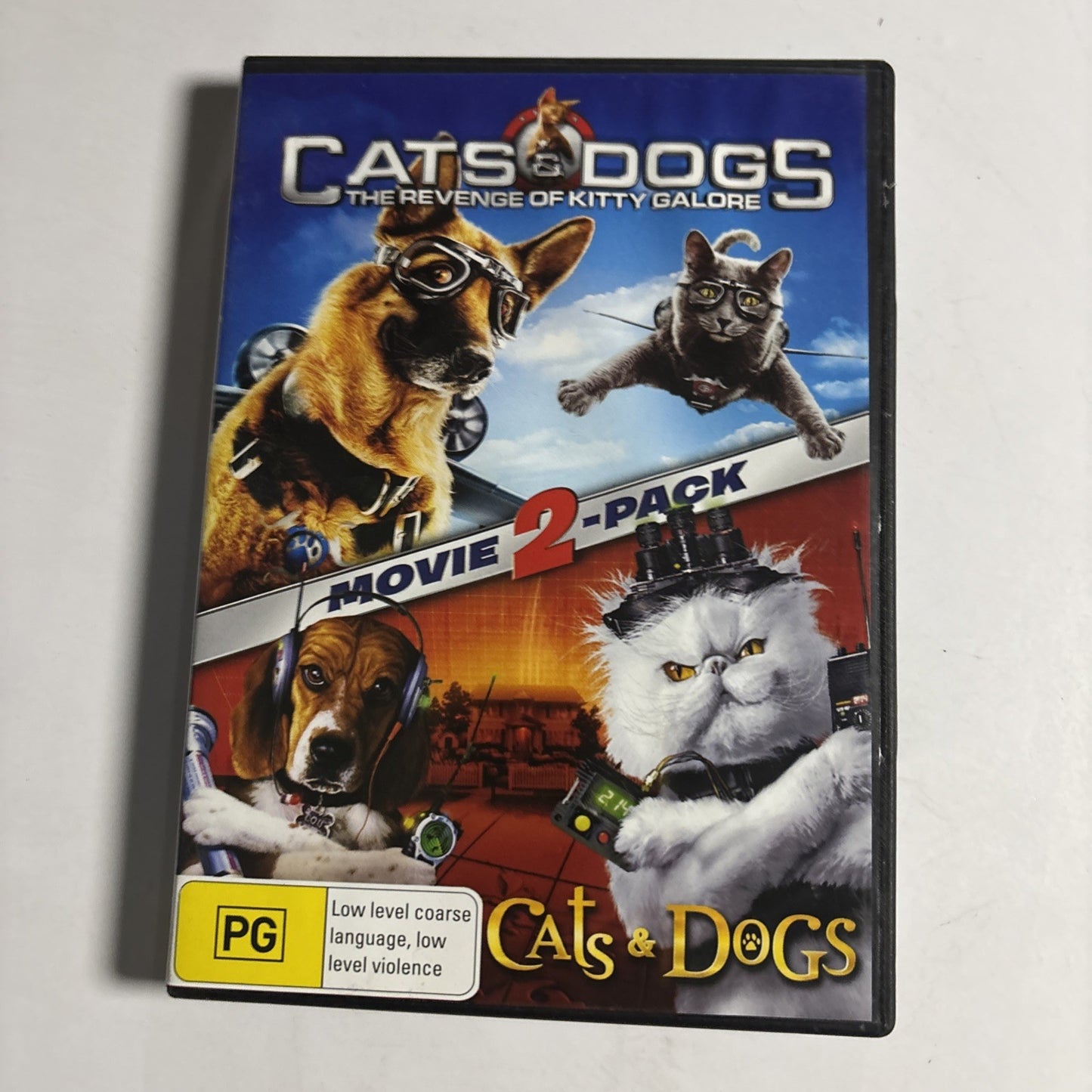 Cats & Dogs / Cats & Dogs - The Revenge of Kitty Galore (DVD, 2010) Region 4