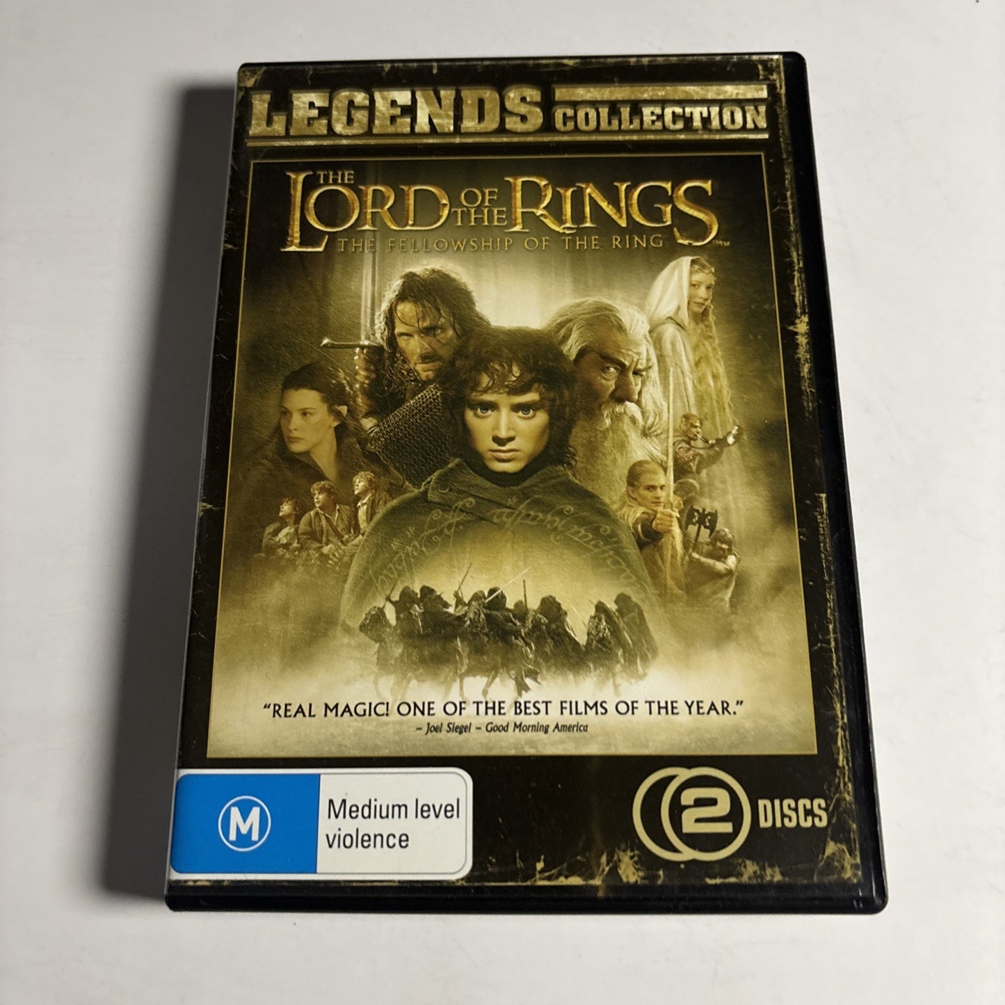 The Lord of the Rings : The Fellowship of the Ring (DVD, 2001) Region 4