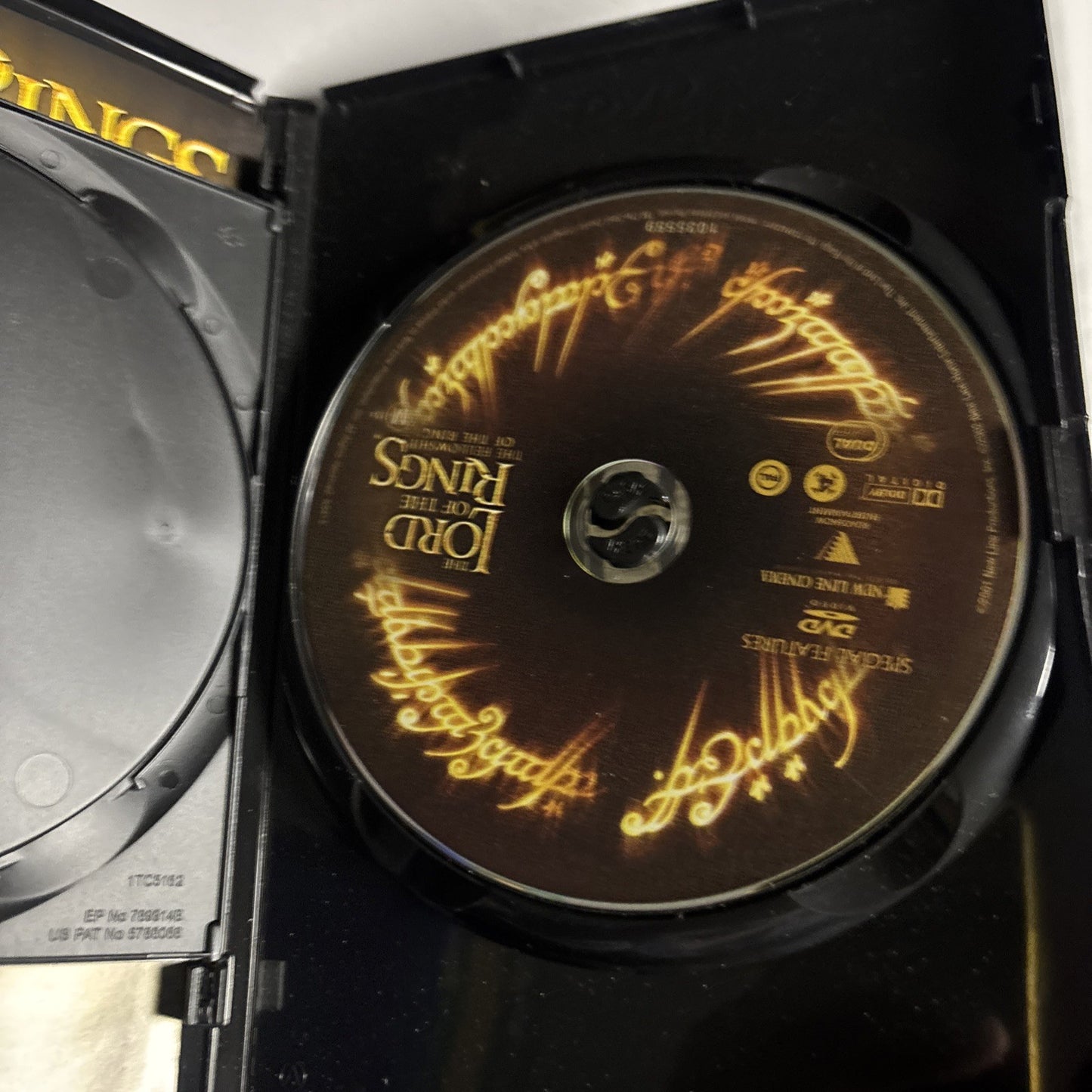 The Lord of the Rings : The Fellowship of the Ring (DVD, 2001) Region 4