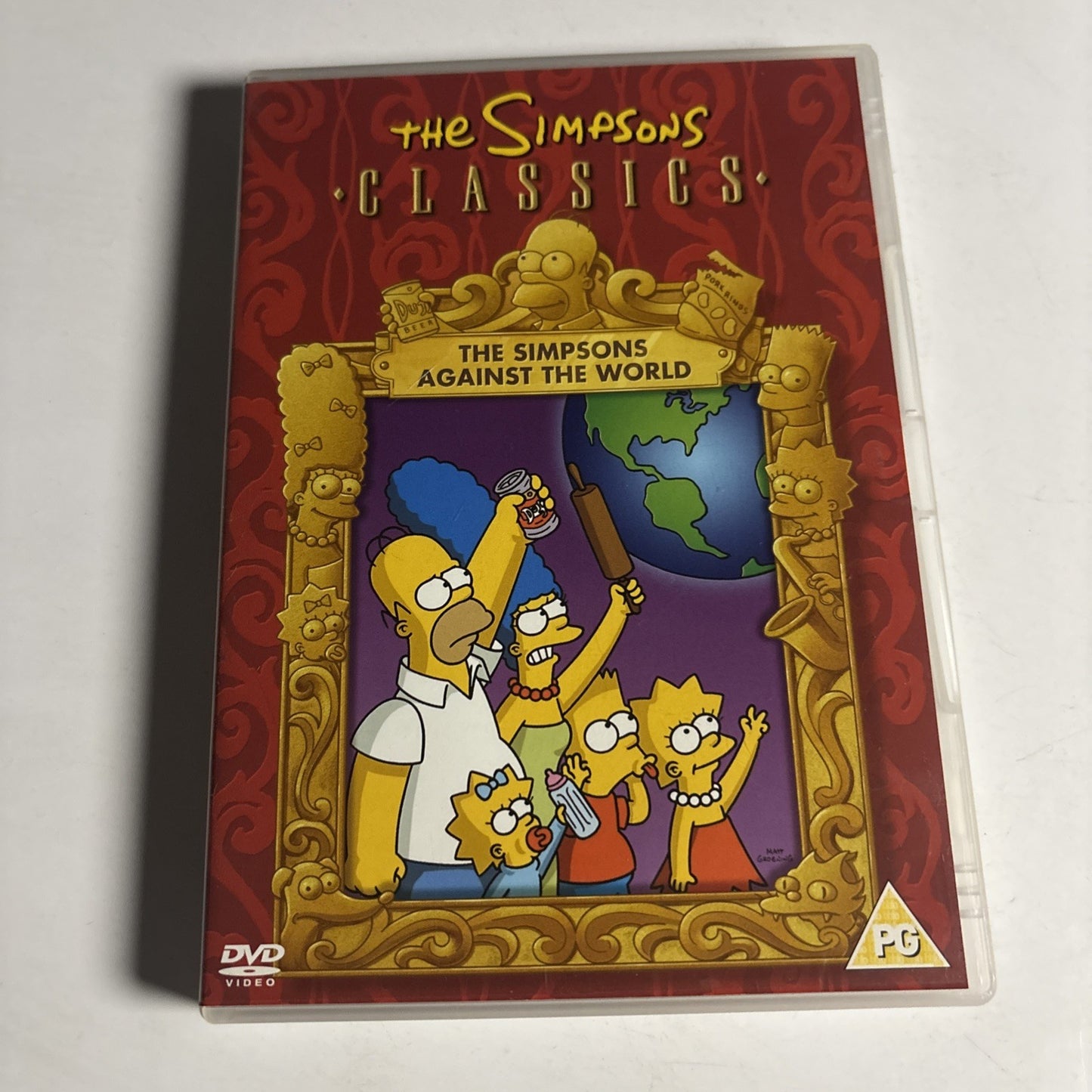 The Simpsons Against The World (DVD, 2004) Region 2