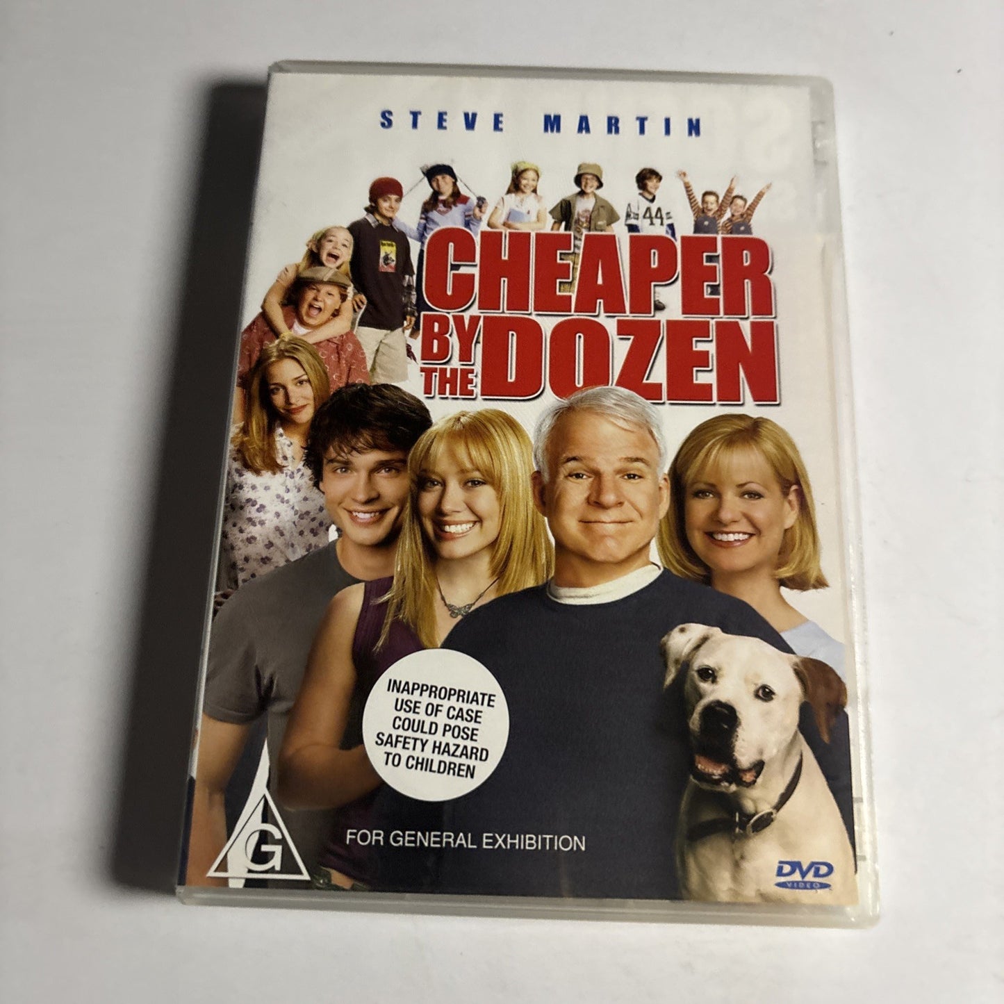 Cheaper By The Dozen (DVD, 2004) Steve Martin, Hilary Duff Region 4