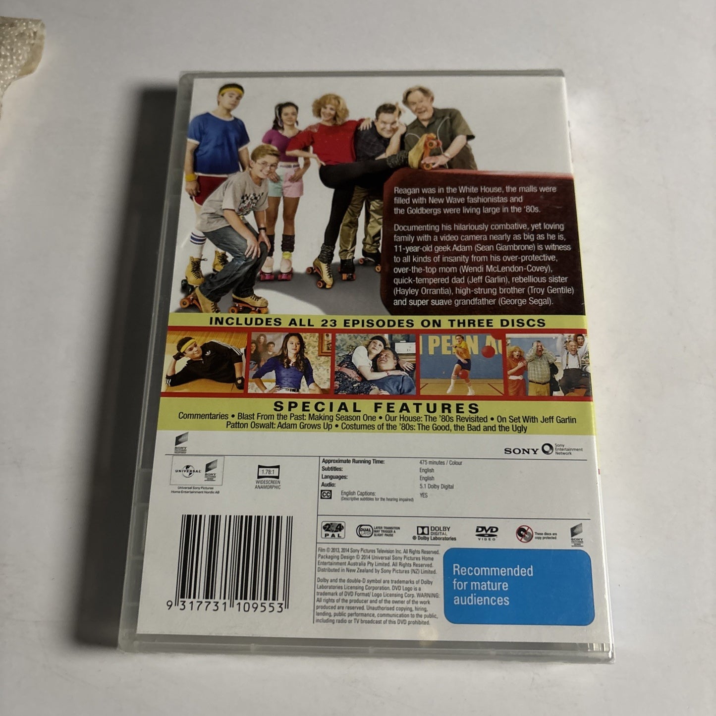The Goldbergs : Season 1 (DVD, 2013) Region 4 *New Sealed*