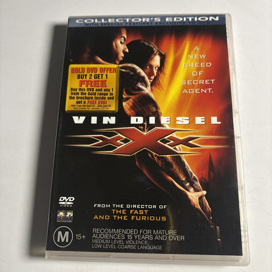 Xxx (DVD, 2002) Vin Diesel Region 4