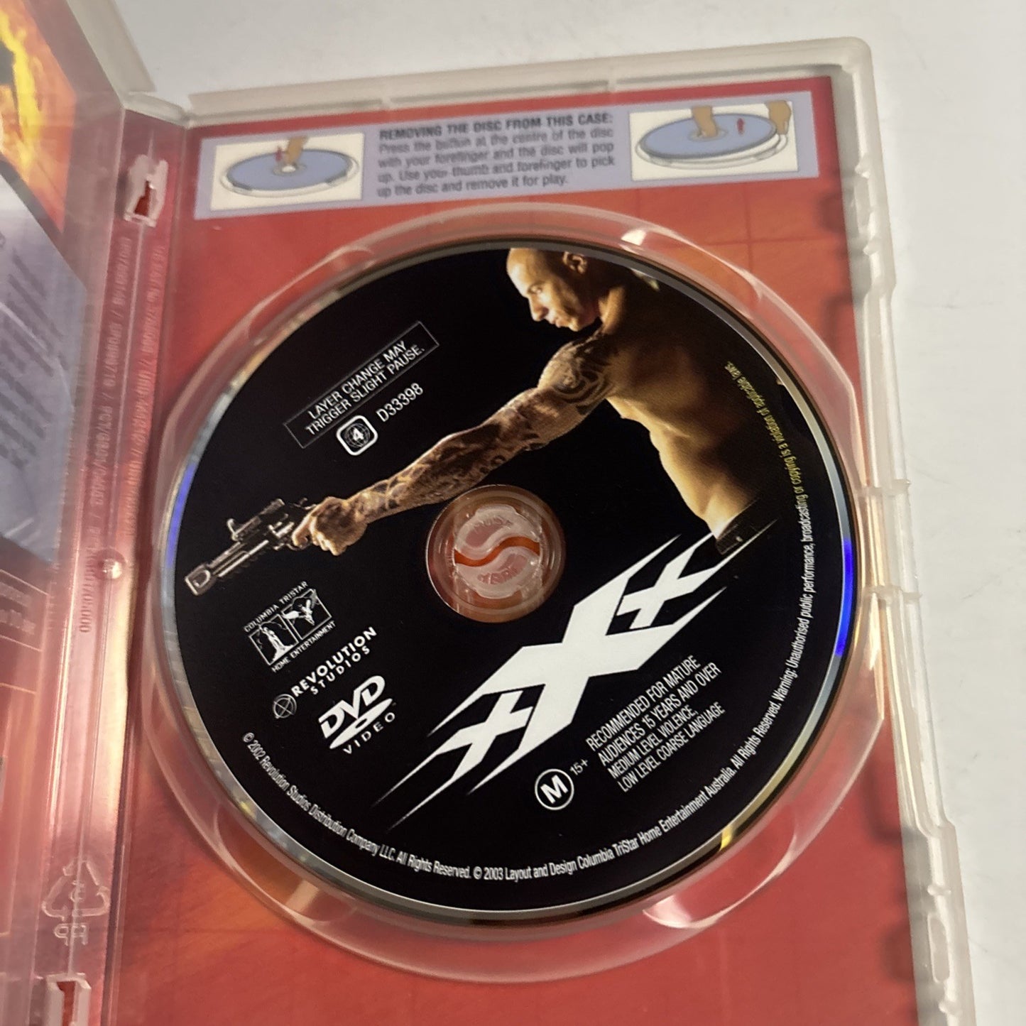 Xxx (DVD, 2002) Vin Diesel Region 4