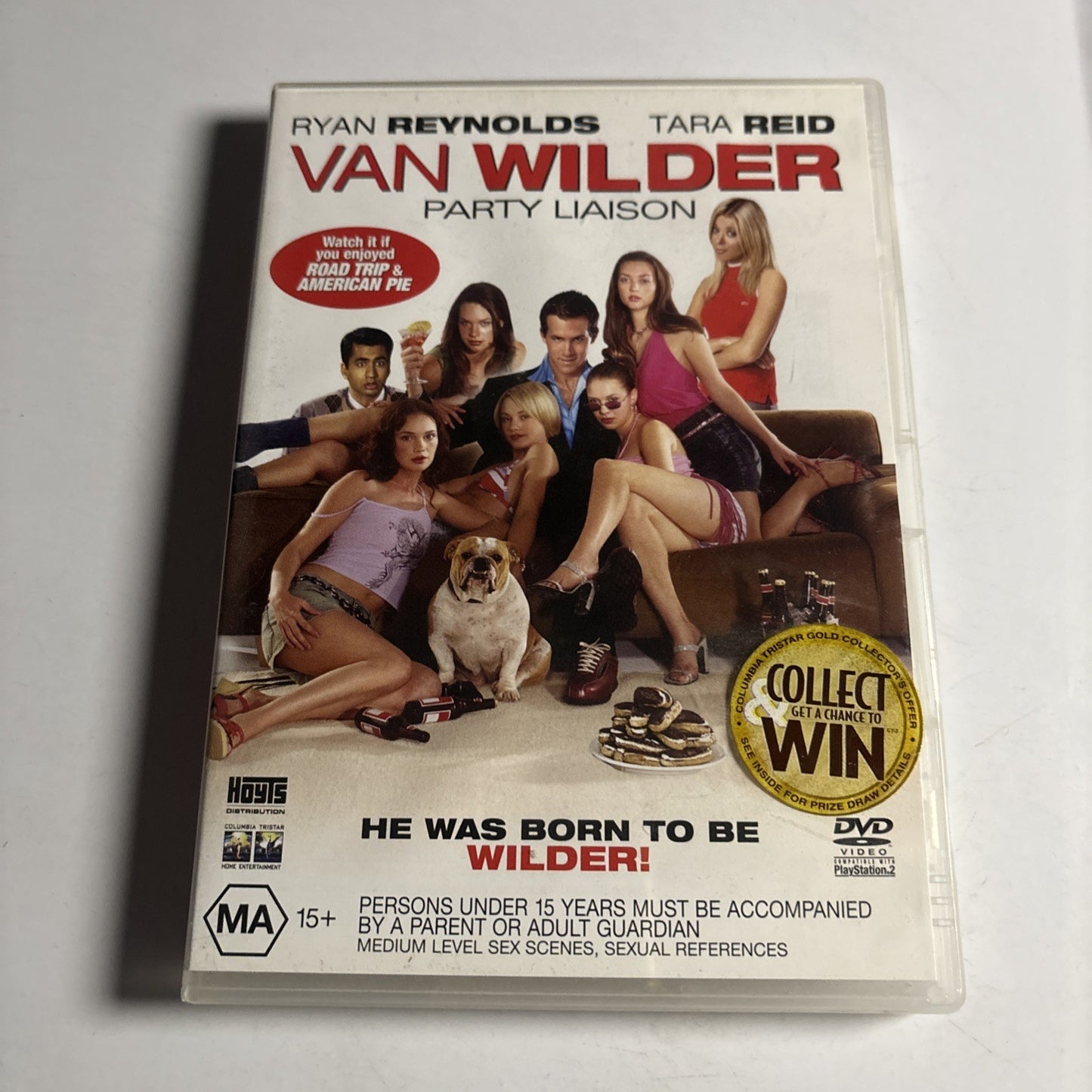 Van Wilder Party Liason (DVD, 2001) Ryan Reynolds,  Tara Reid Region 4