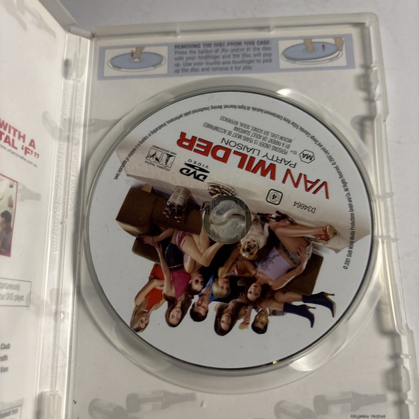 Van Wilder Party Liason (DVD, 2001) Ryan Reynolds,  Tara Reid Region 4