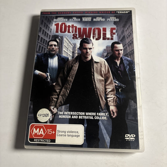 10th & Wolf (DVD, 2006) James Marden, Val Kilmer, Giovanni Ribisi Region 4