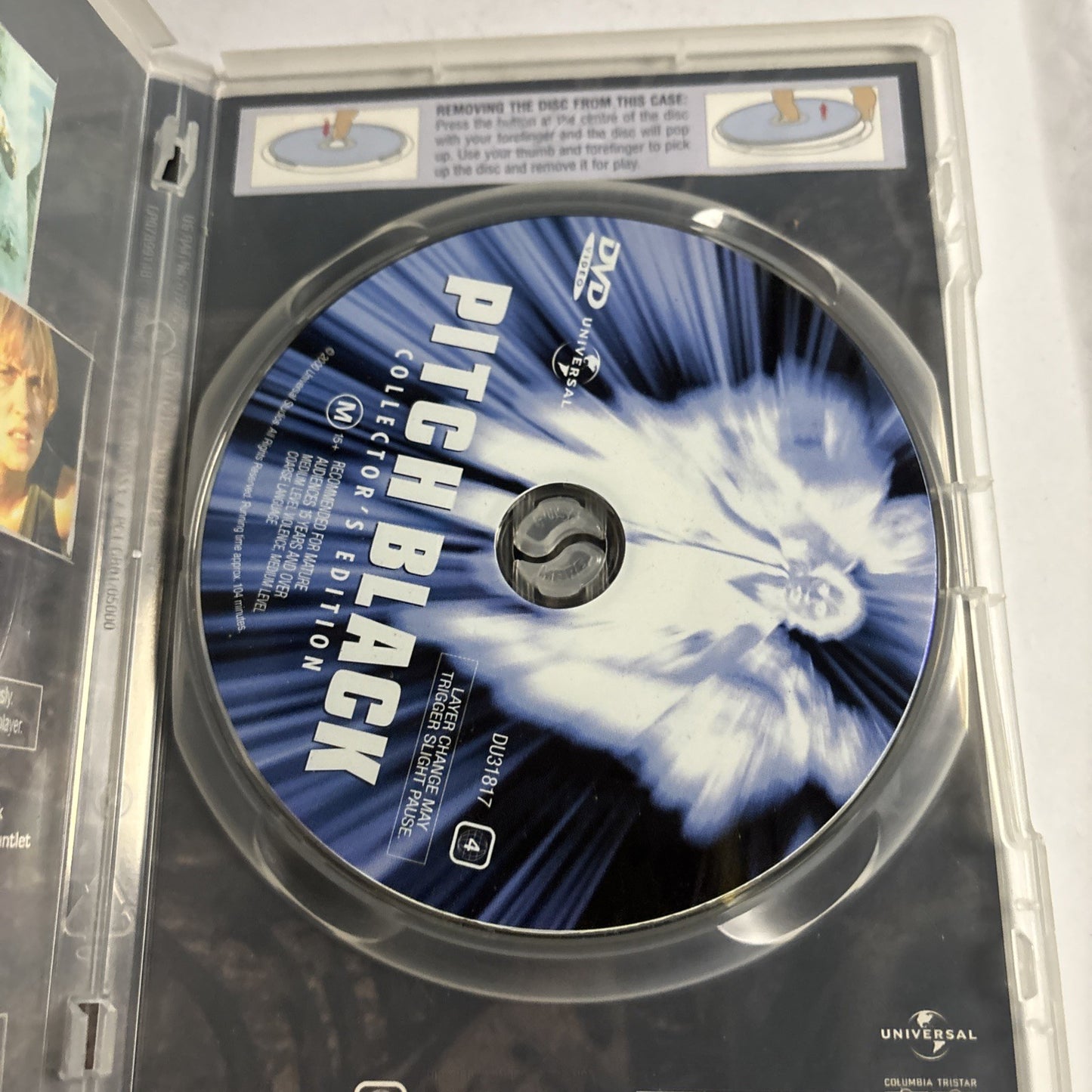 Pitch Black (DVD, 2000) Vin Diesel Region 4