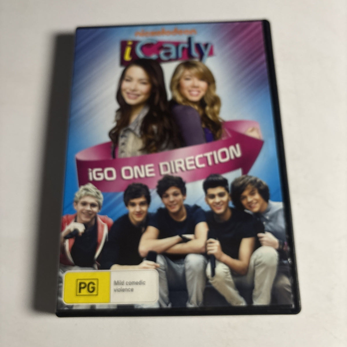 Icarly iGo One Direction (DVD, 2012) Region 4 – Retro Unit