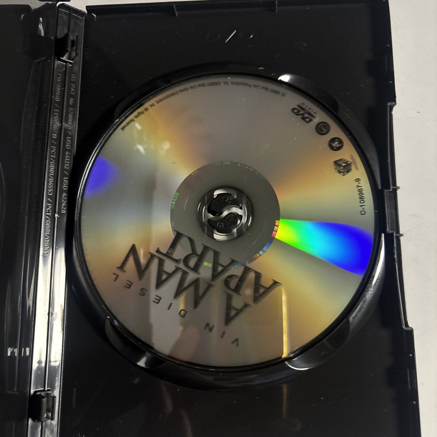 A Man Apart (DVD, 2003) Vin Diesel Region 4