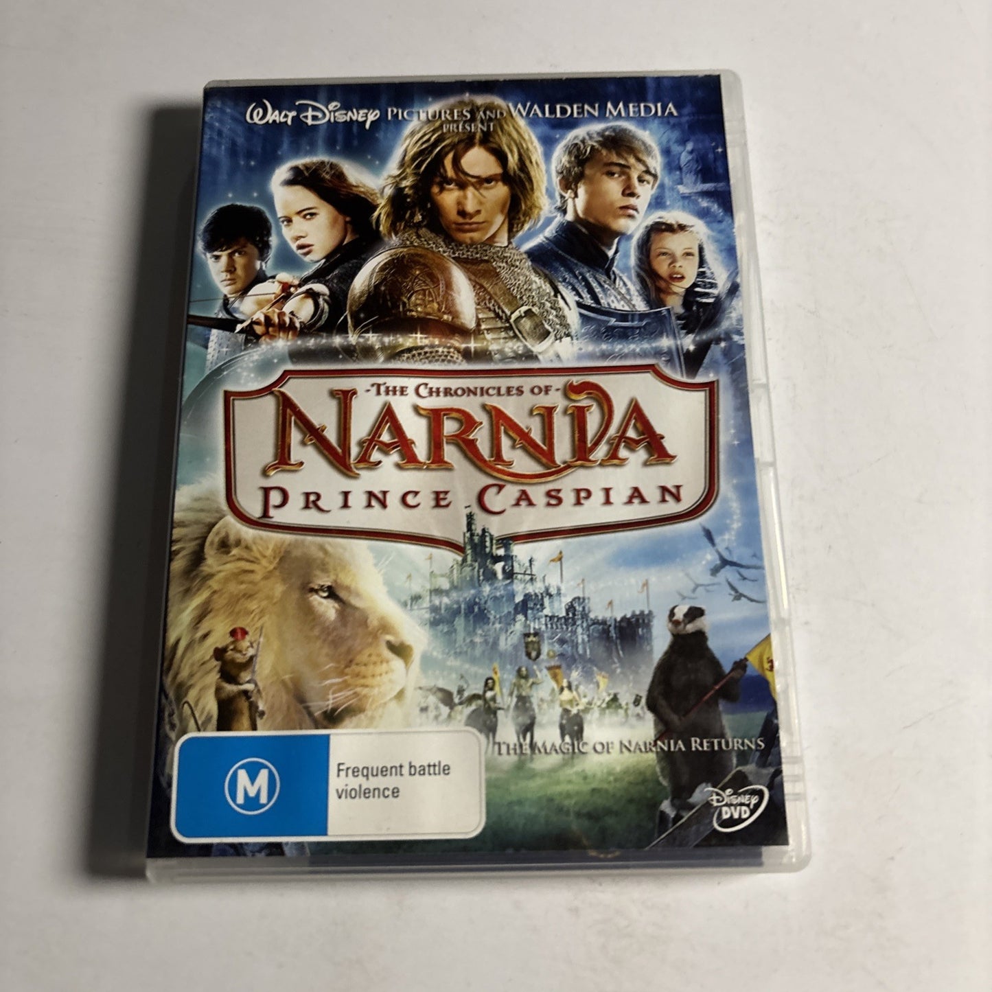 The Chronicles of Narnia: Prince Caspian (DVD, 2008) Disney Film Region 4