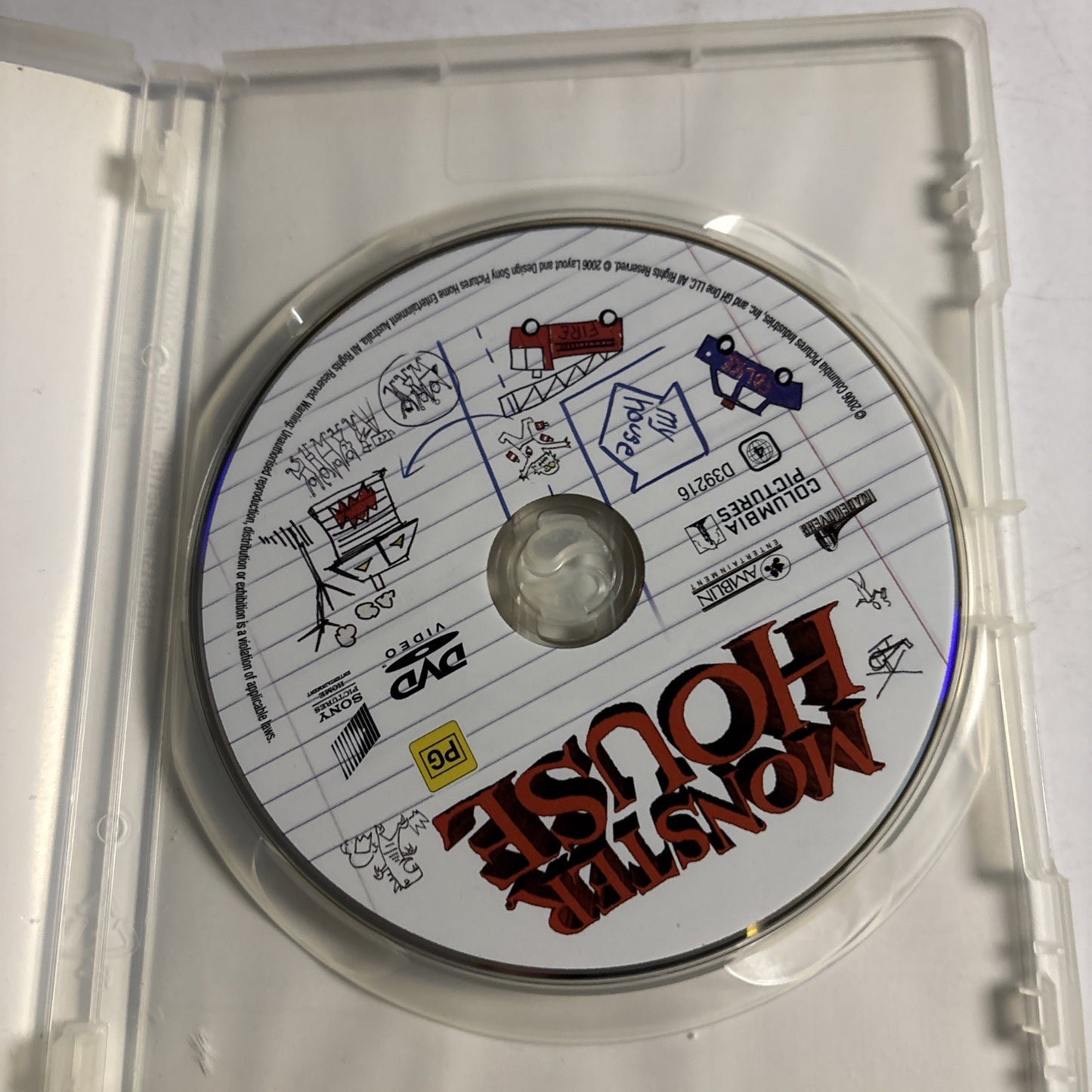 Monster House (DVD, 2006) Animation Region 4