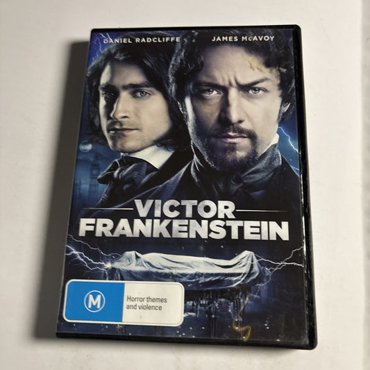 Victor Frankenstein (DVD, 2015) Daniel Radcliffe, James McAvoy Region 4