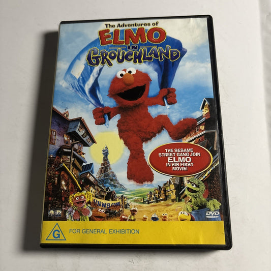 Adventures Of Elmo In Grouchland (DVD, 1999) Region 4