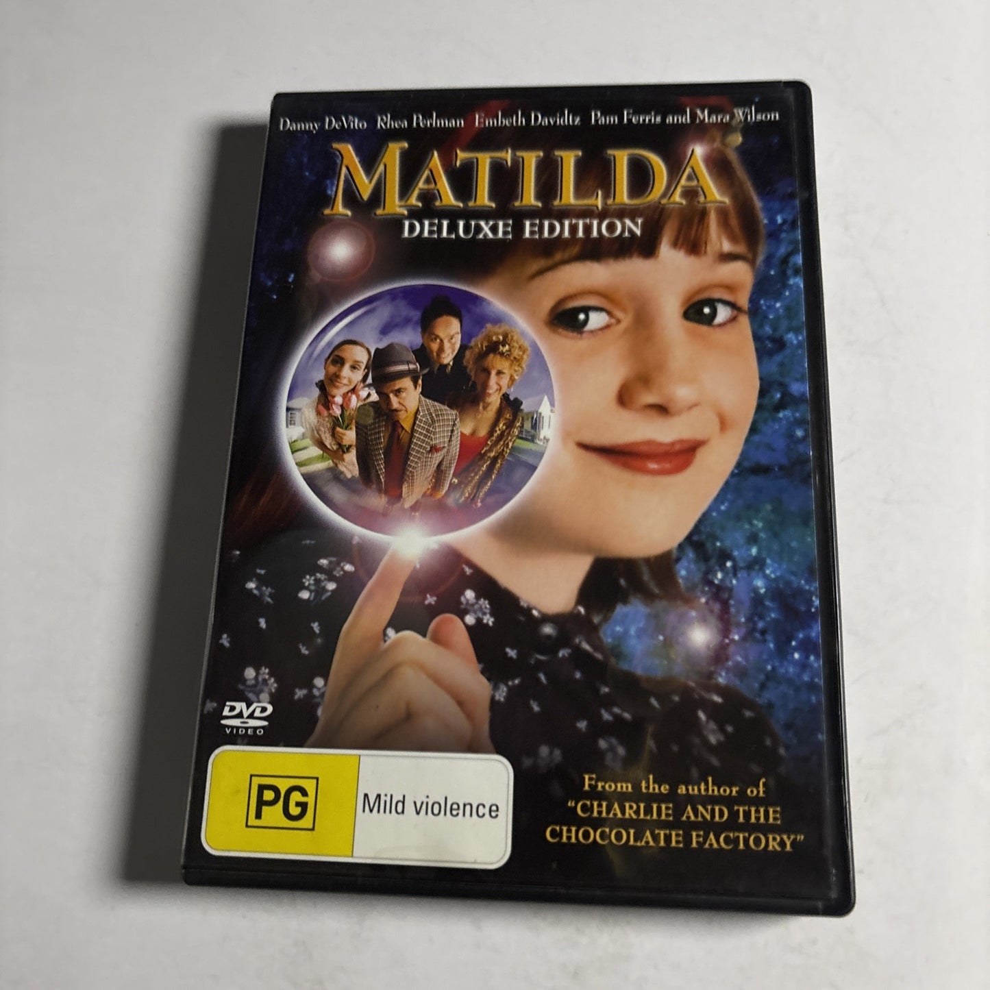 Matilda (Deluxe Edition, DVD, 1996) Mara Wilson, Danny DeVito Region 4