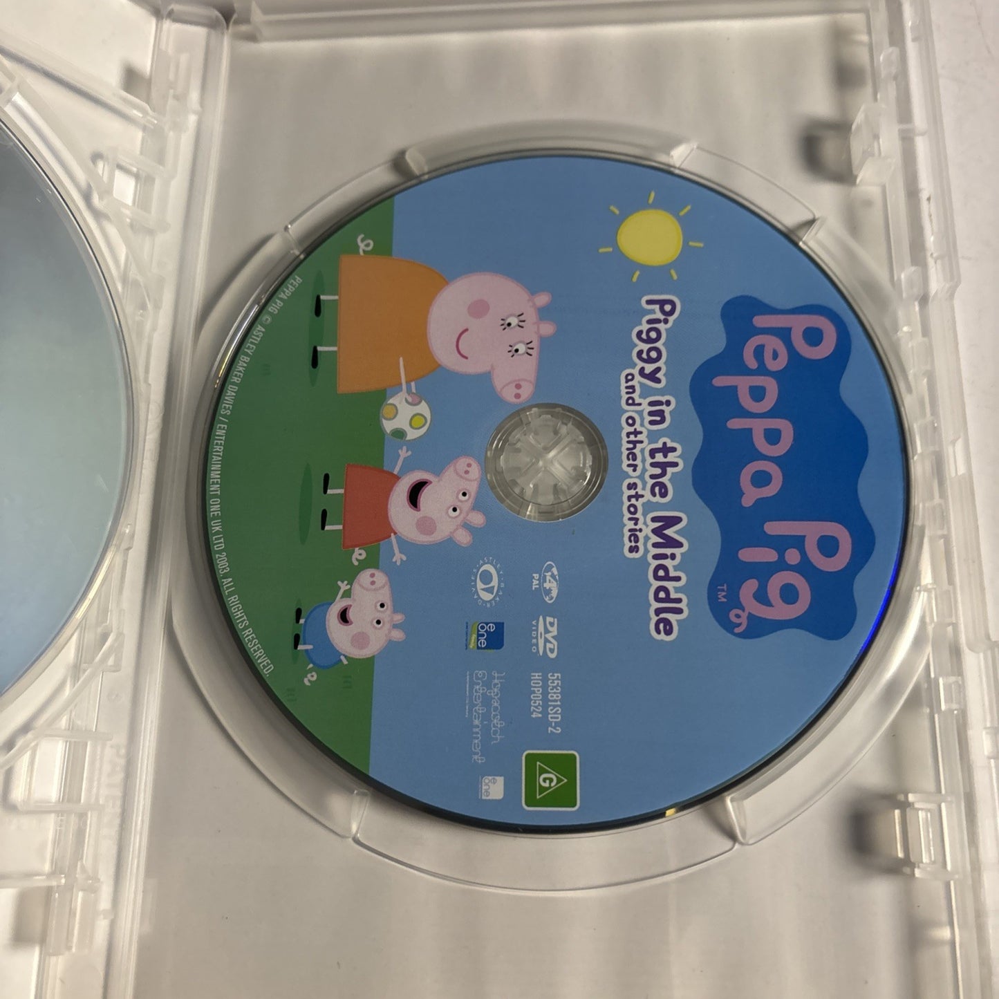 Peppa Pig Piggy Back Pack : Collection 2 (DVD, 2004, 2-Disc) Region 4