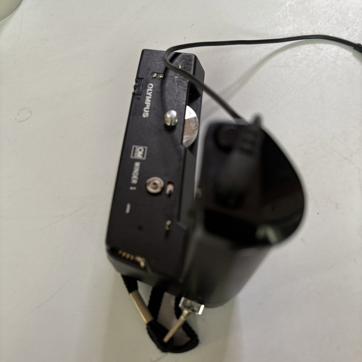Genuine Olympus OM System Winder 1 Camera Flash Trigger Holder