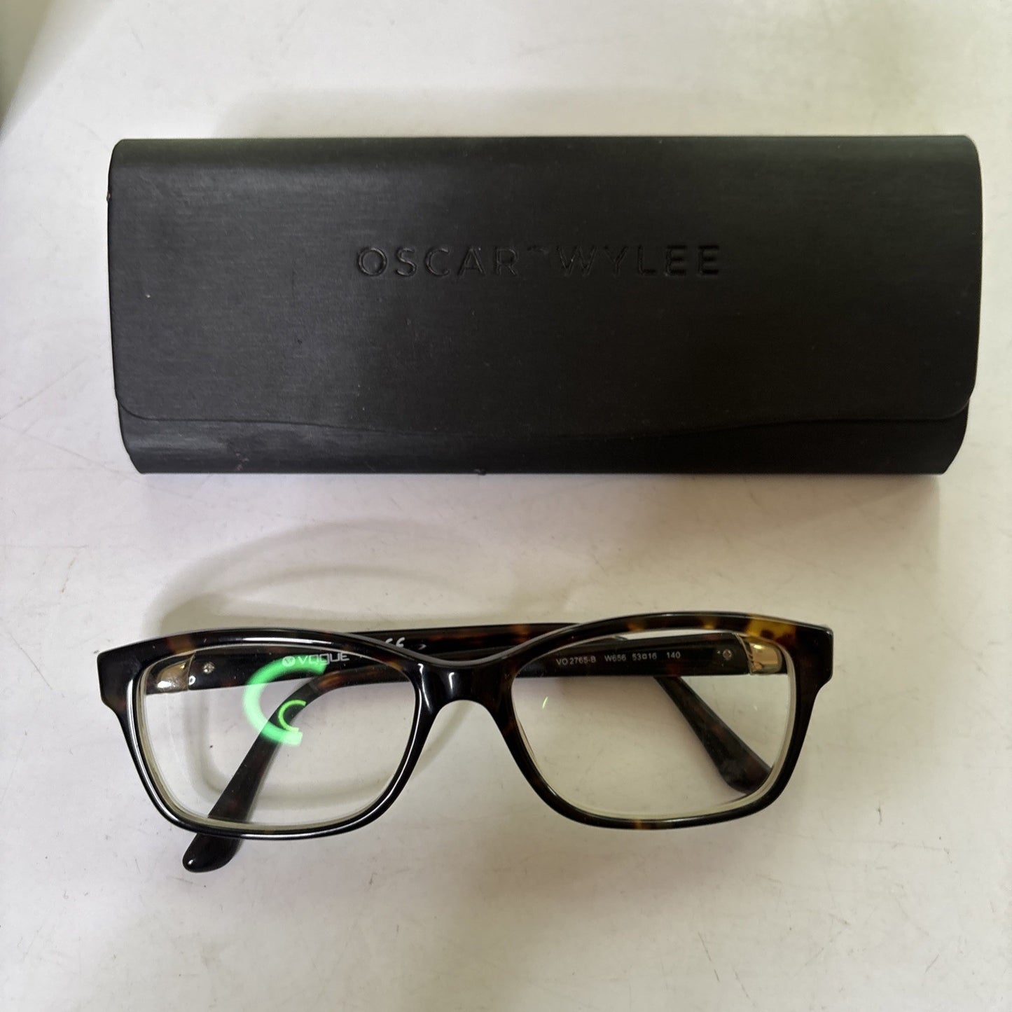 Vogue Eyeglasses VO 2765-B 53-15 140 With Oscar Wyler Case