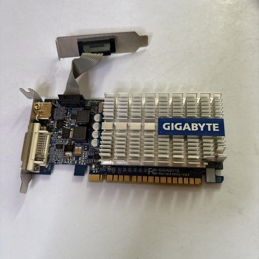 Gigabyte GV-N210SL-1GI Graphics Card Dual link DVI-I/ D-SUB/HDMI