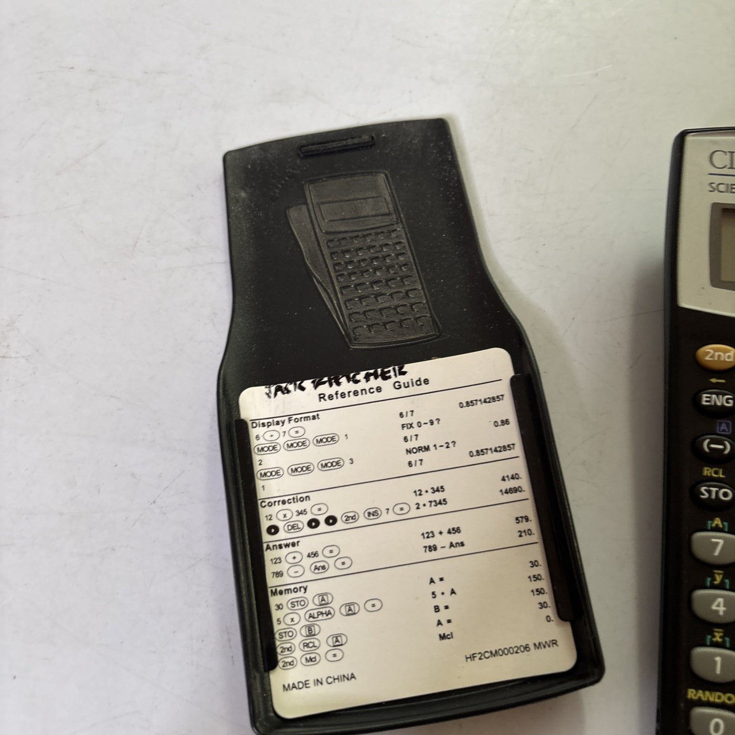 Citizen Scientific Calculator SR-275