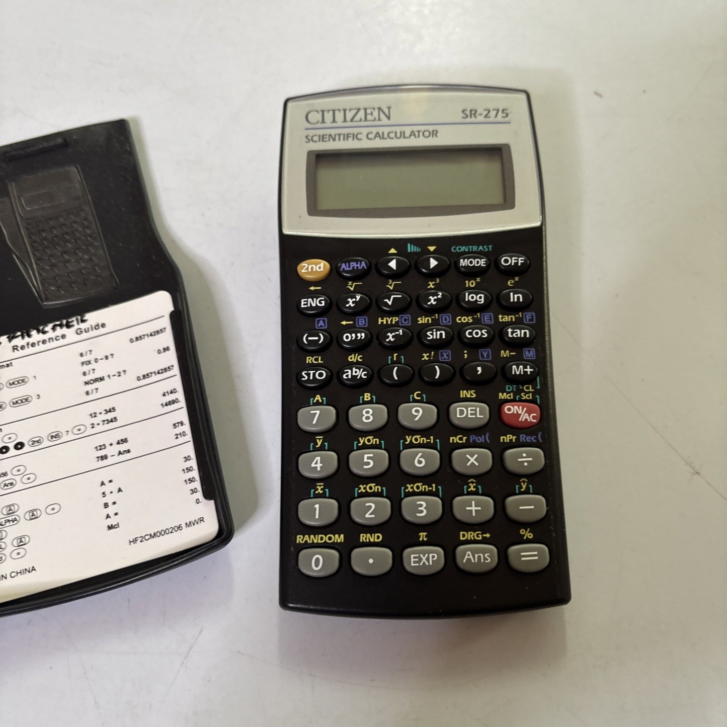 Citizen Scientific Calculator SR-275