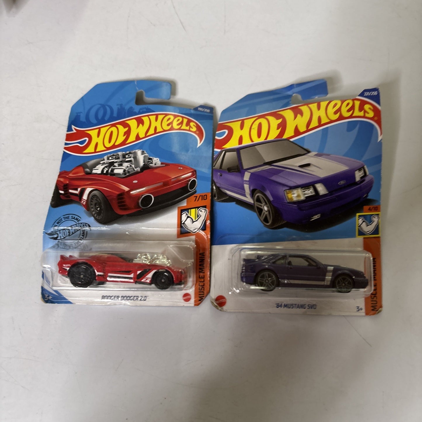 Hot Wheels Muscle Mania: Rodger Dodger 2.0 / 84 Mustang SVO