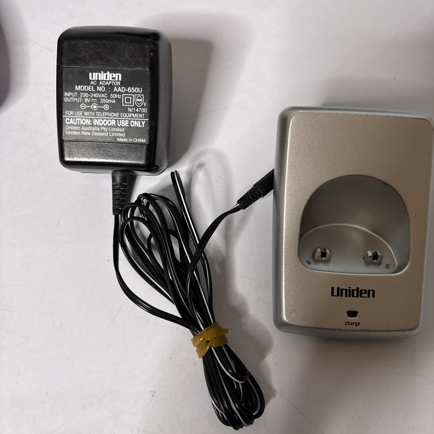 Uniden Cordless Telephone Charger & AC Adapter AAD-650U