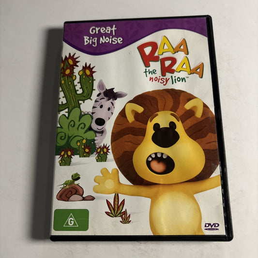 Raa Raa the Noisy Lion - Great Big Noise (DVD, 2011)  Region 4