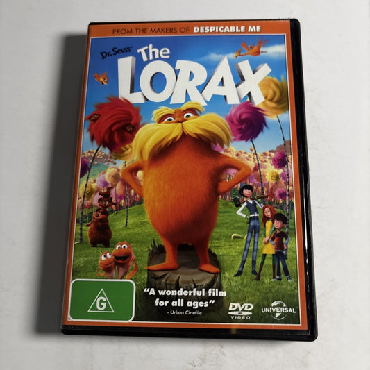 Dr. Seuss' The Lorax (DVD, 2012) Taylor Swift Region 4 &2