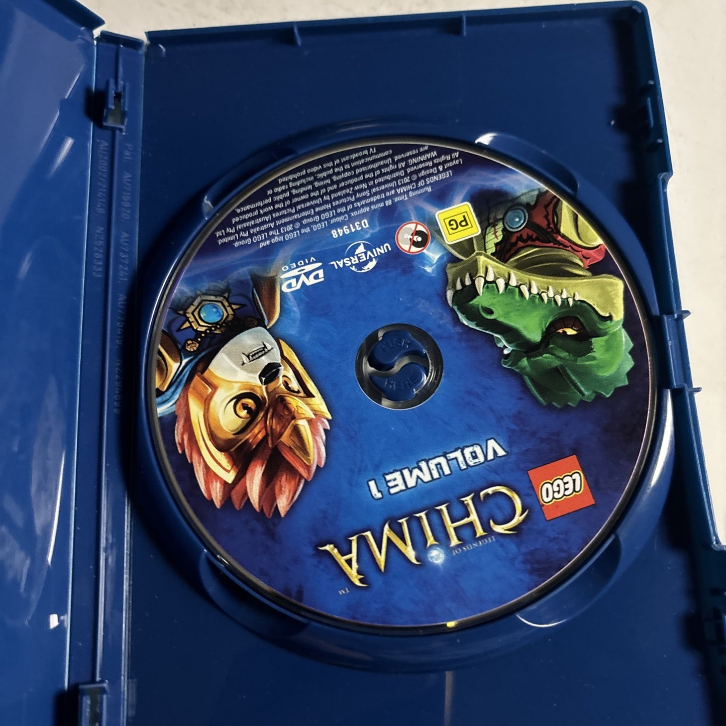 Lego - Legends of Chima : Vol 1 (DVD, 2013) Region 4 &2