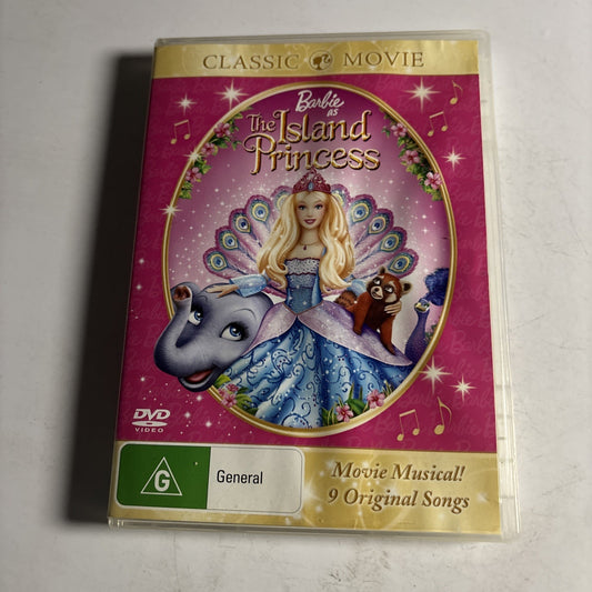 Barbie - The Island Princess (DVD, 2007)  Region 4 &2