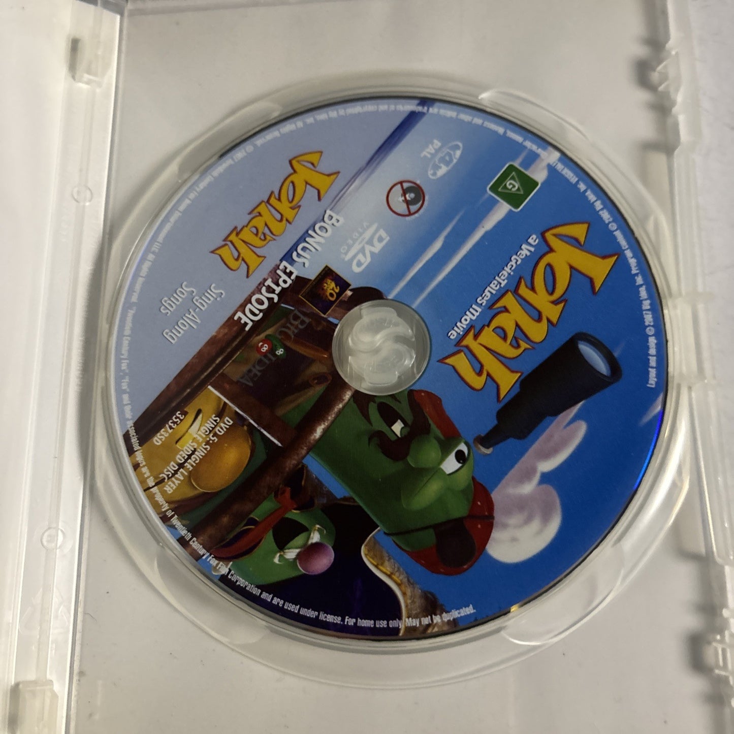 Jonah - A VeggieTales Movie & Sing Along Songs (DVD) Region 4