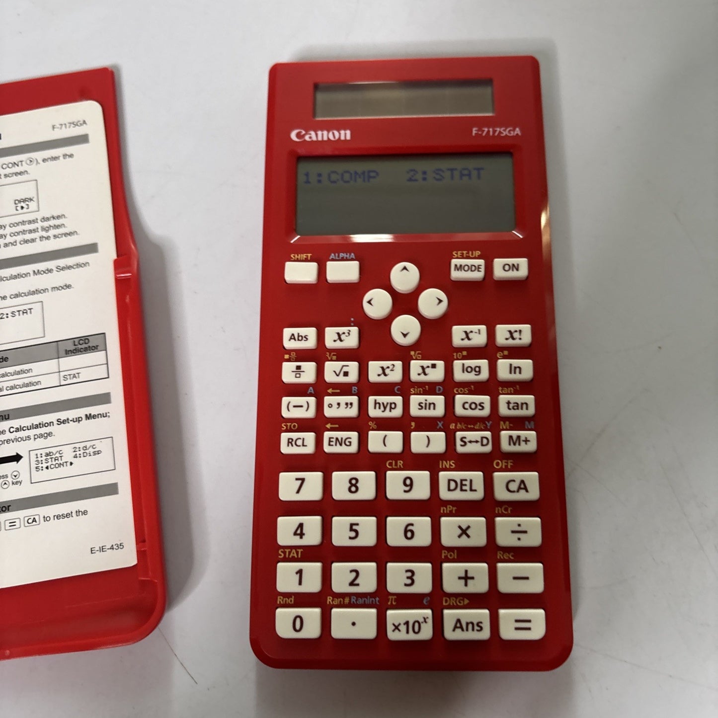 Canon F-717SGA Scientific Calculator Solar Powered