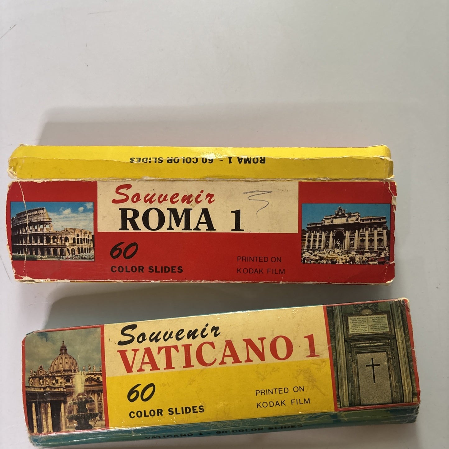 Souvenir Color Slides On Kodak Film: Roma, Vatican, Verona