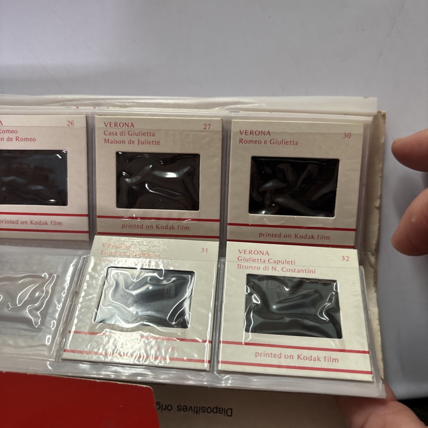 Souvenir Color Slides On Kodak Film: Roma, Vatican, Verona