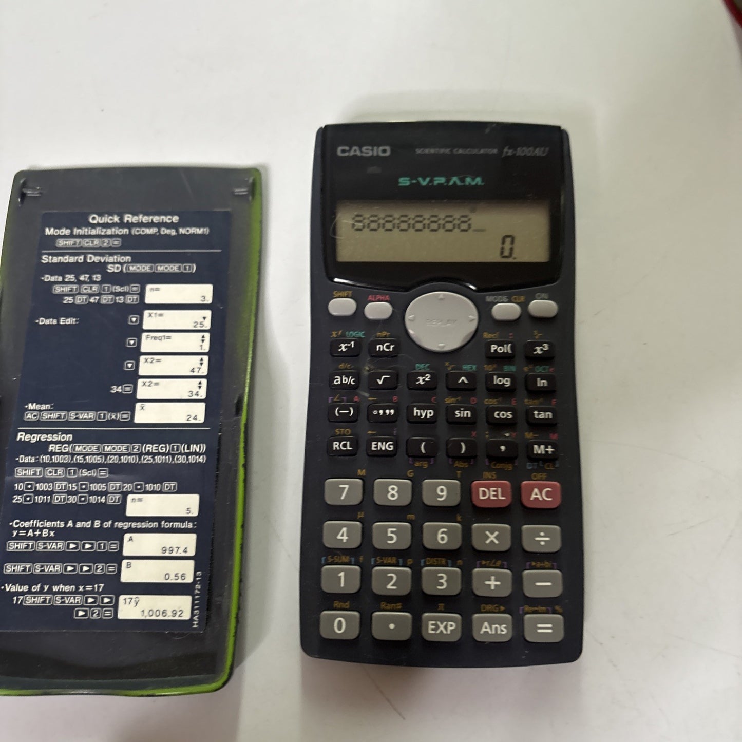 Casio Scientific Calculator Fx-100AU